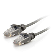 C2G/Cables to Go 01096 Cat6 Snagless Unshielded (UTP) Slim Network Patch Cable, Grey (10 Feet/3.04 Meters)