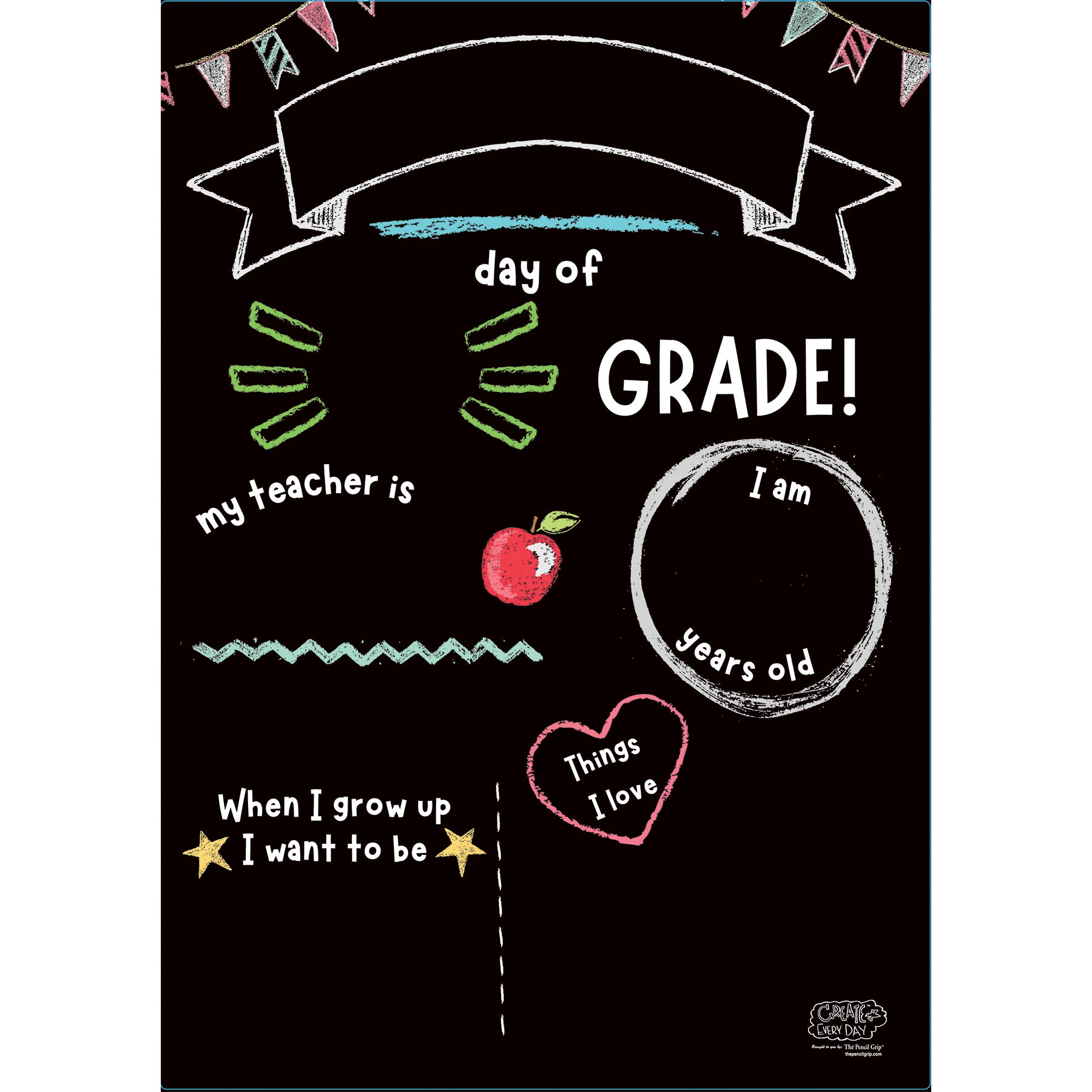 Activity Playmat - School Milestones, Pack of 6