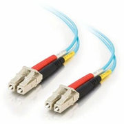 C2G 30m LC-LC 10Gb 50/125 Duplex Multimode OM3 Fiber Cable - Aqua - 98ft - 30m LC-LC 10Gb 50/125 Duplex Multimode OM3 Fiber Cable - Aqua - 98ft