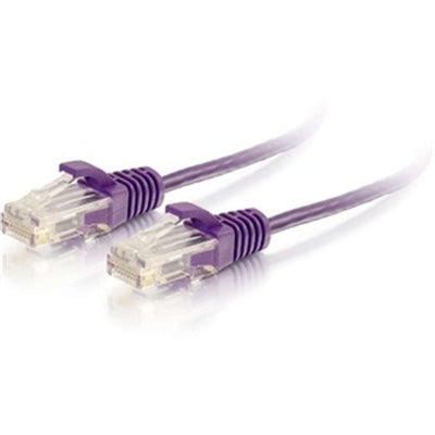 10ft/3m Cat6 Cable Utp Slim 28awg Purple