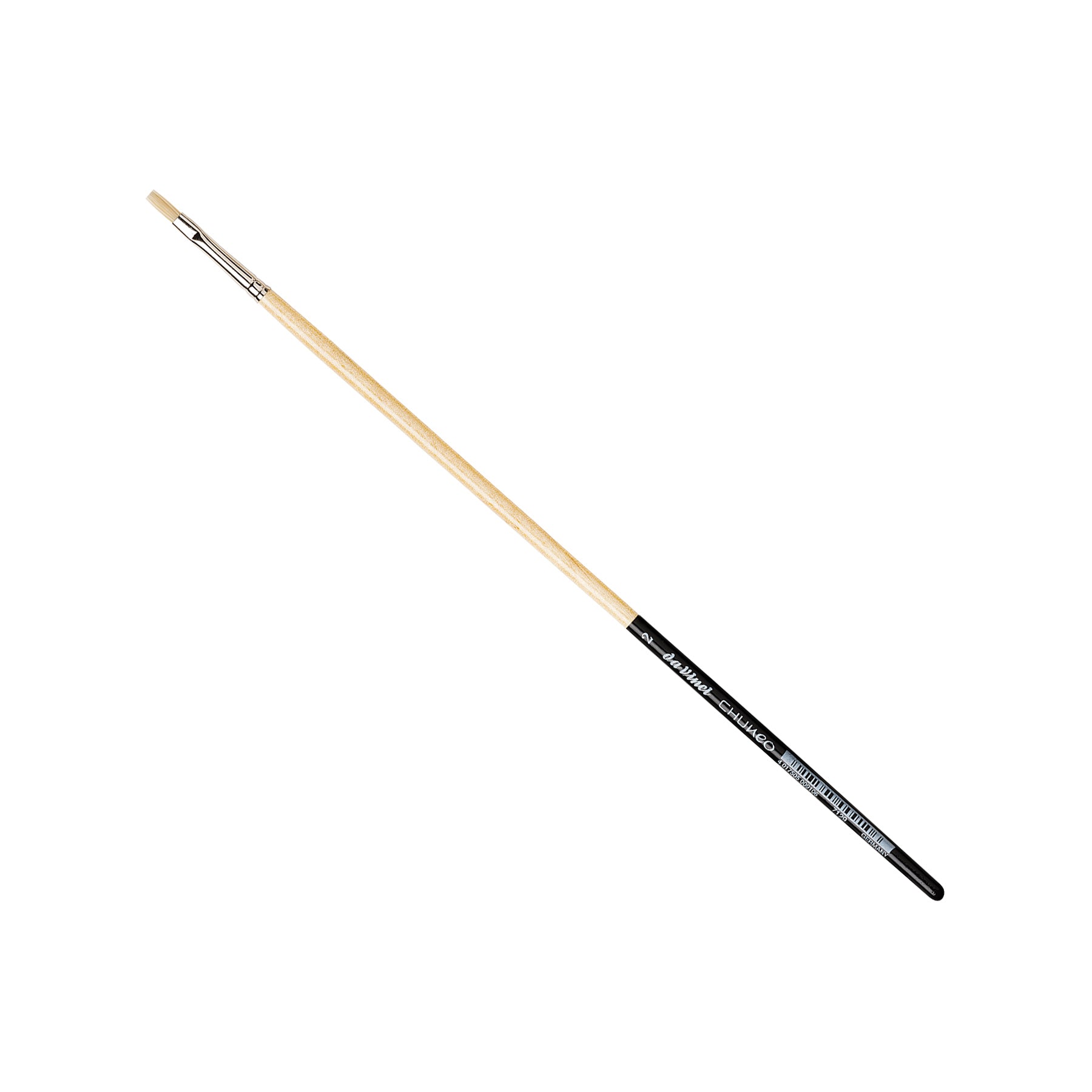 CHUNEO Synthetic Hog Bristle, Oil, Flat, Series 7129, Size 2