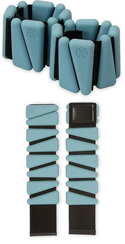 Gaiam Flex Wrist & Ankle Weights 1Lb Pair - Seafoam