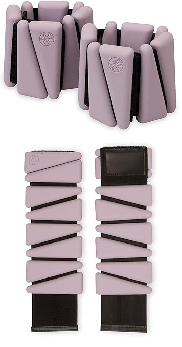 Gaiam Flex Wrist & Ankle Weights 2Lb Pair - Dusty Pink