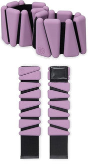 Gaiam Flex Wrist & Ankle Weights 1Lb Pair – Dusty Lavender