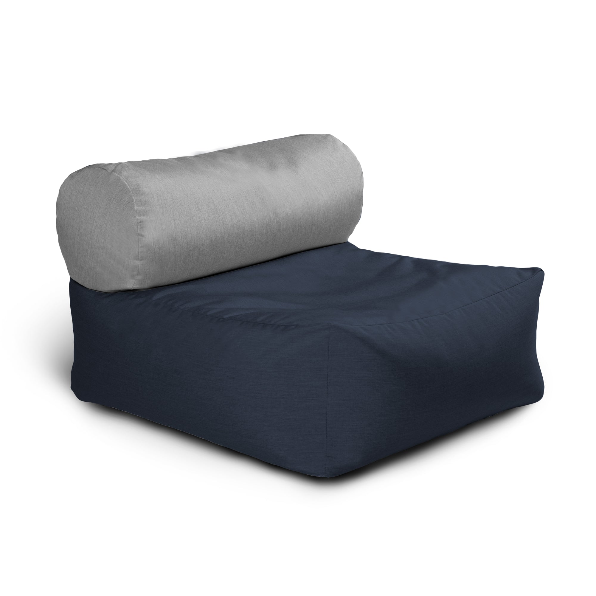 Jaxx Tybee Large Outdoor Lounge w/ Bolster - Navy