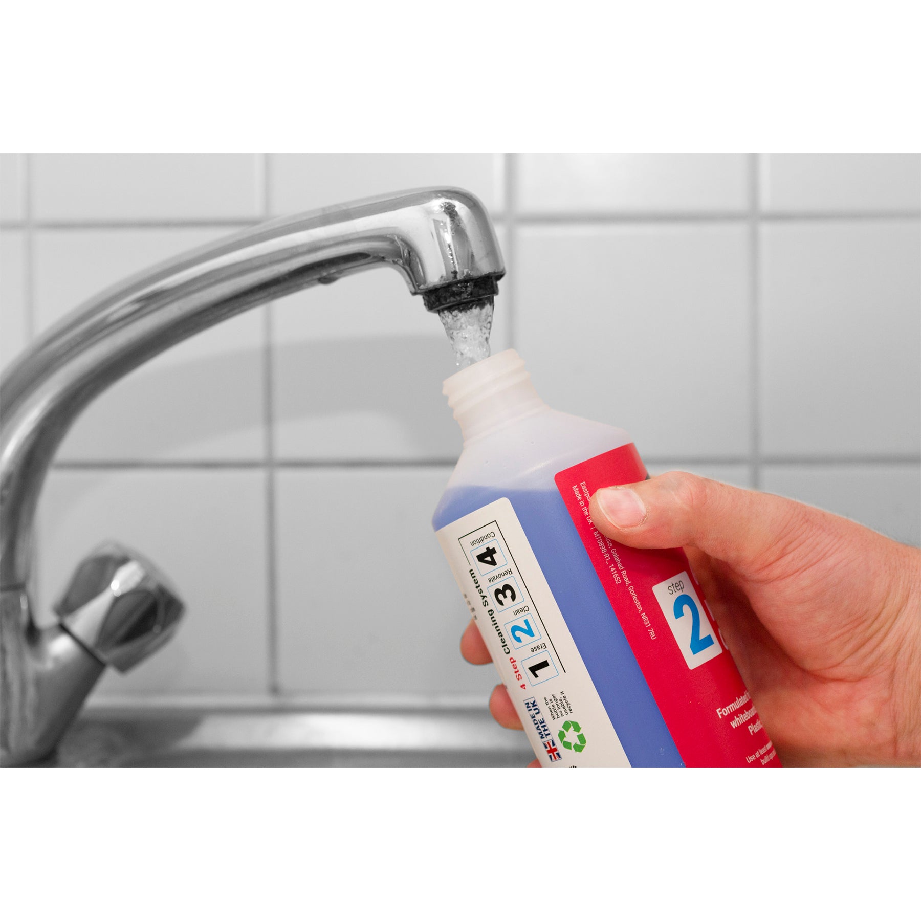 Refillable Dry Erase Board Cleaner, 16.9 fl. oz., Pack of 6