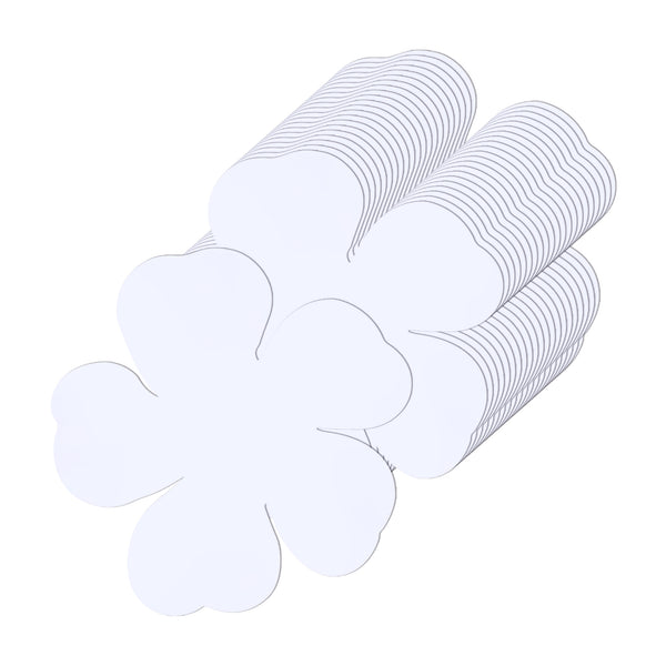 Bright Cutouts - 240 ct., 5" Flowers, White