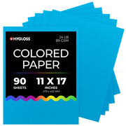 Hygloss Colored Paper - 11"x17", 90 count, Dark Blue