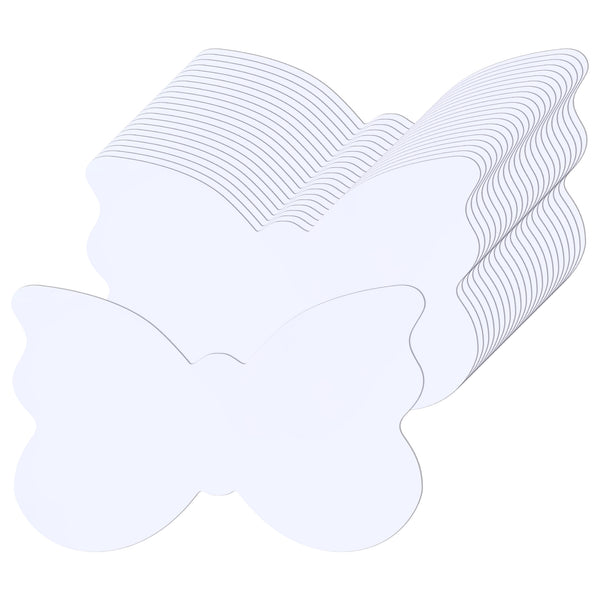 Bright Cutouts - 240 ct., 8" Butterfly, White