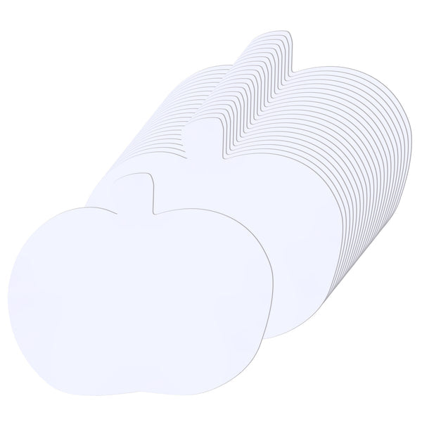 Bright Cutouts - 240 ct., 8" Pumpkin, White