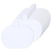 Bright Cutouts - 40 ct., 8" Pumpkin, White