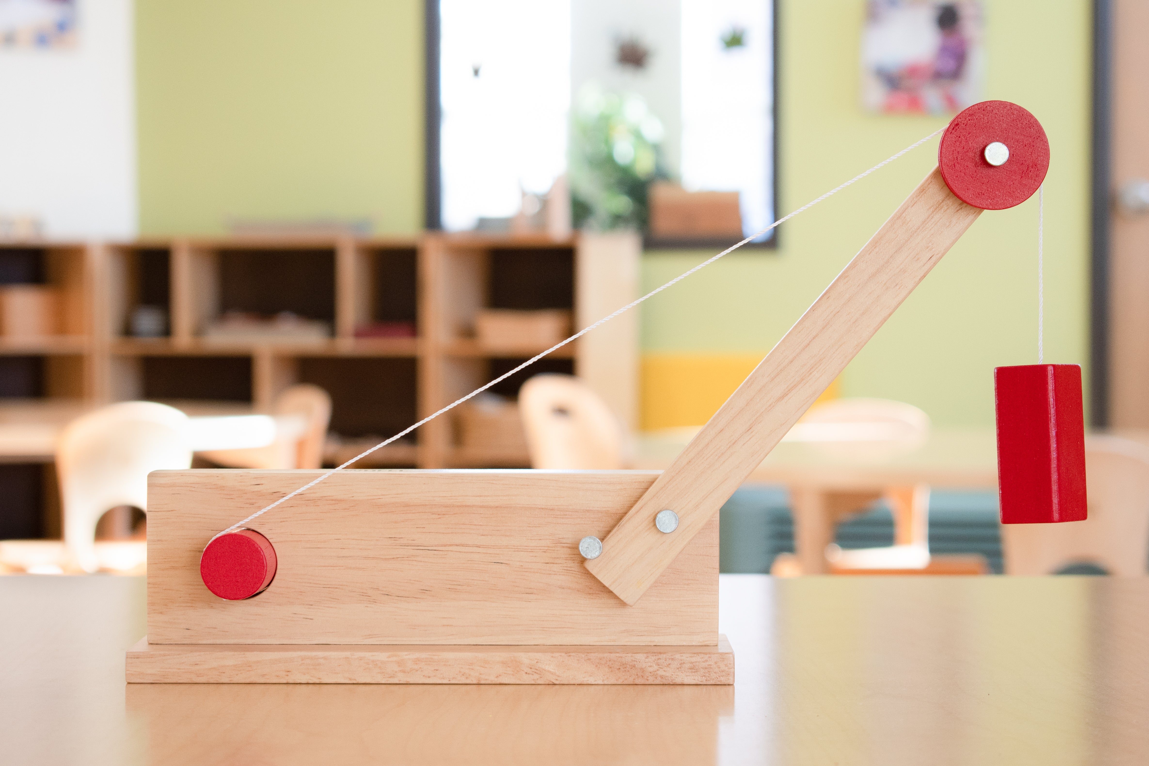 Wheel & Axle Wooden Model