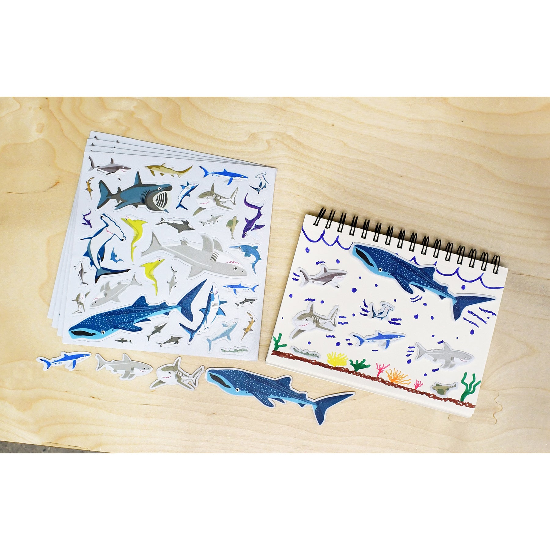 Foam Stickers - Sharks