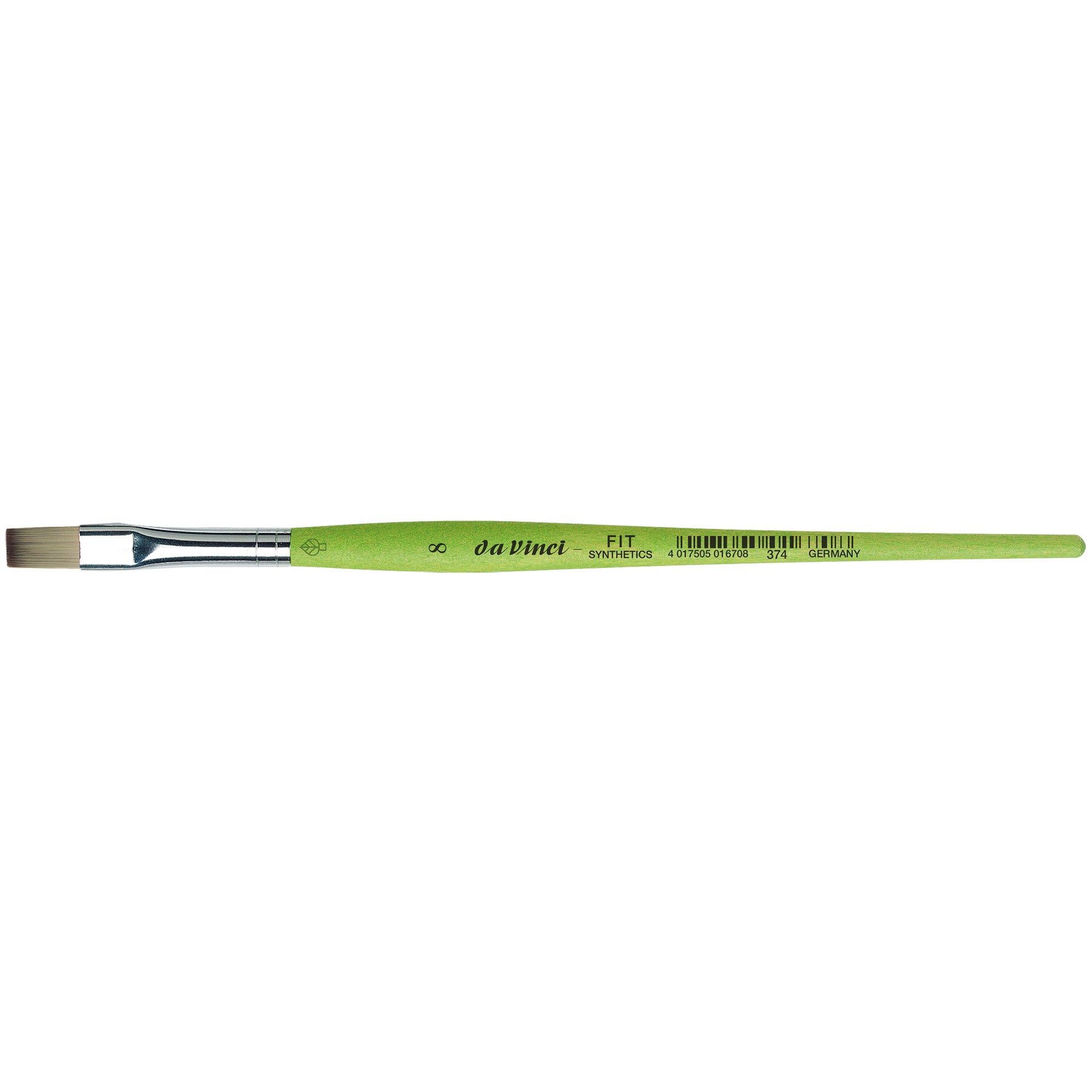 FIT Synthetics Student Brush, Synthetic, Acrylic & Tempera, Flat, Series 374, Size 8