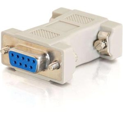 Cables to Go - C2G 02457 MultiSync VGA (HD15) Male to DB9 Female Serial RS232 Adapter, Beige