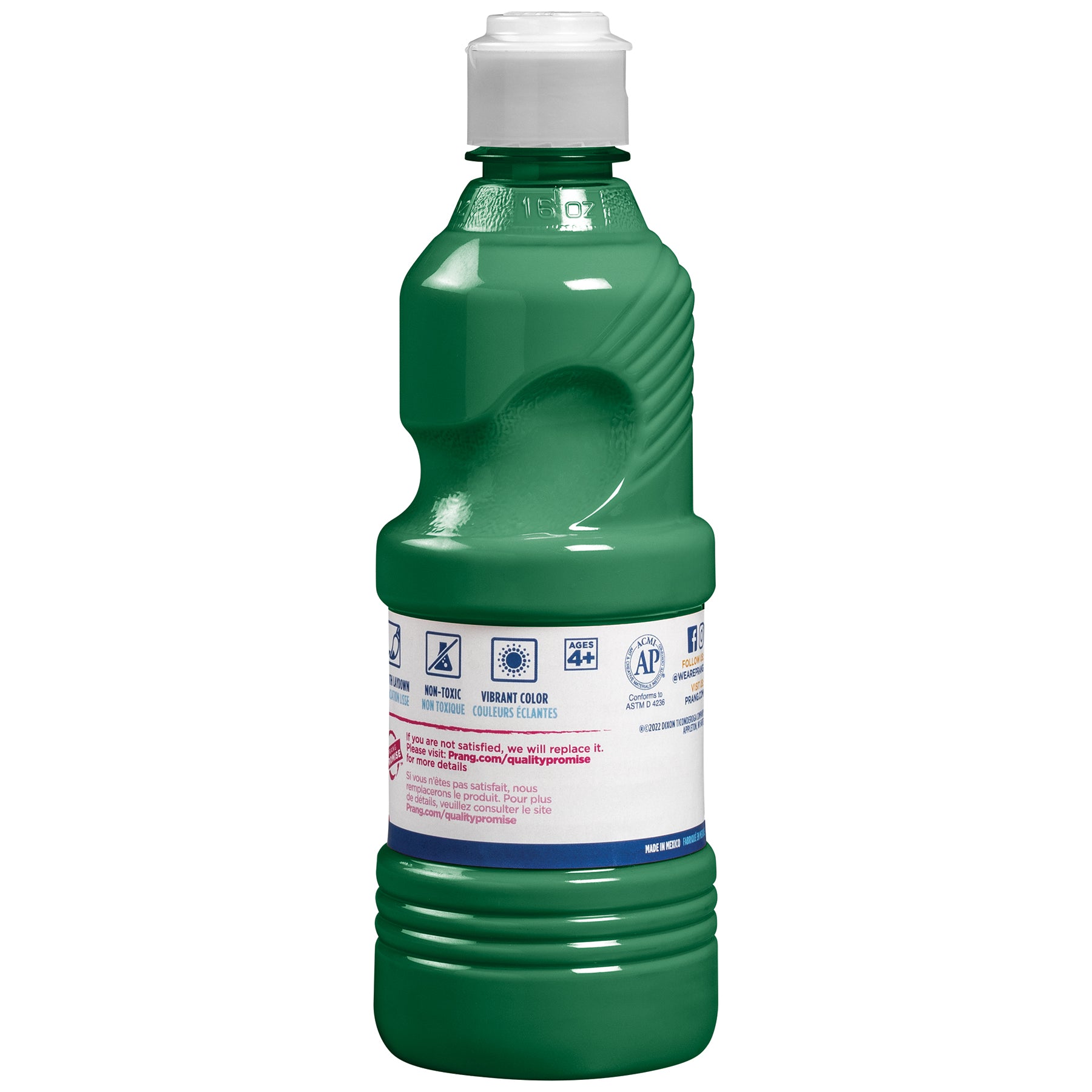 Ready-to-Use Tempera Paint, Green, 16 oz
