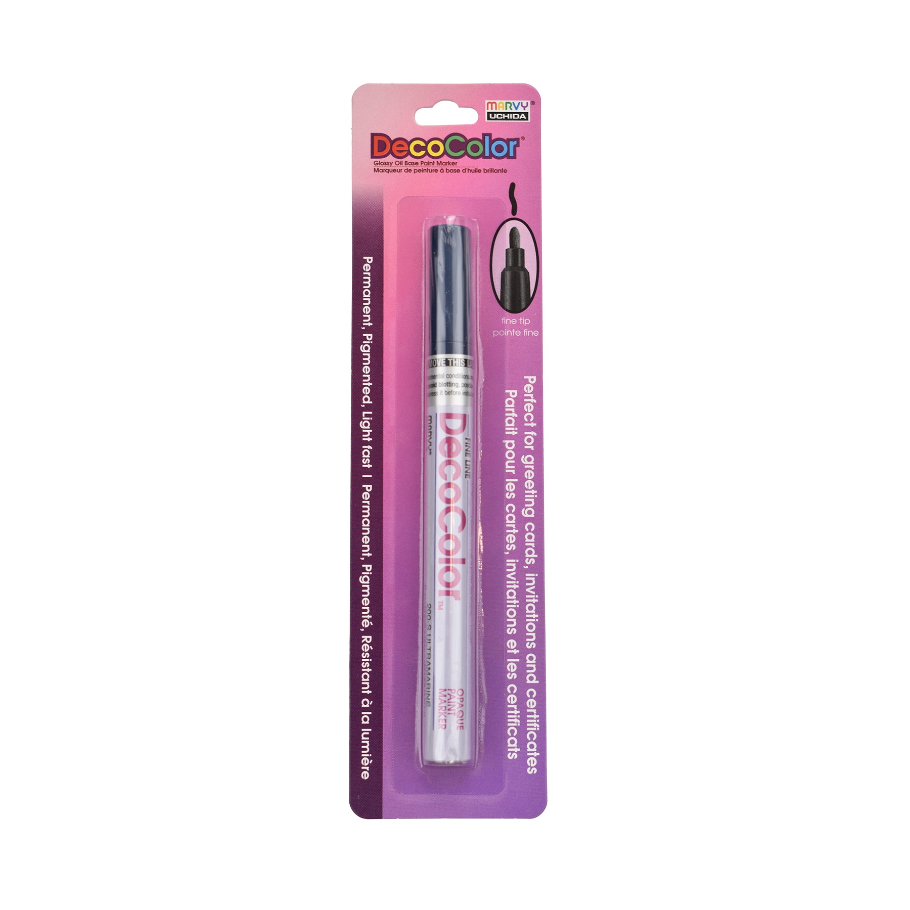 DecoColor® Paint Marker, Fine, 200-S, Ultramarine #50
