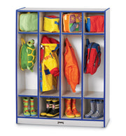 Rainbow Accents® 4 Section Coat Locker - Blue