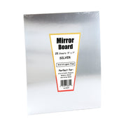 Mirror Board 12pt. - 5"x7" - 25 sheets / SPECIAL Classroom Pack-Silver