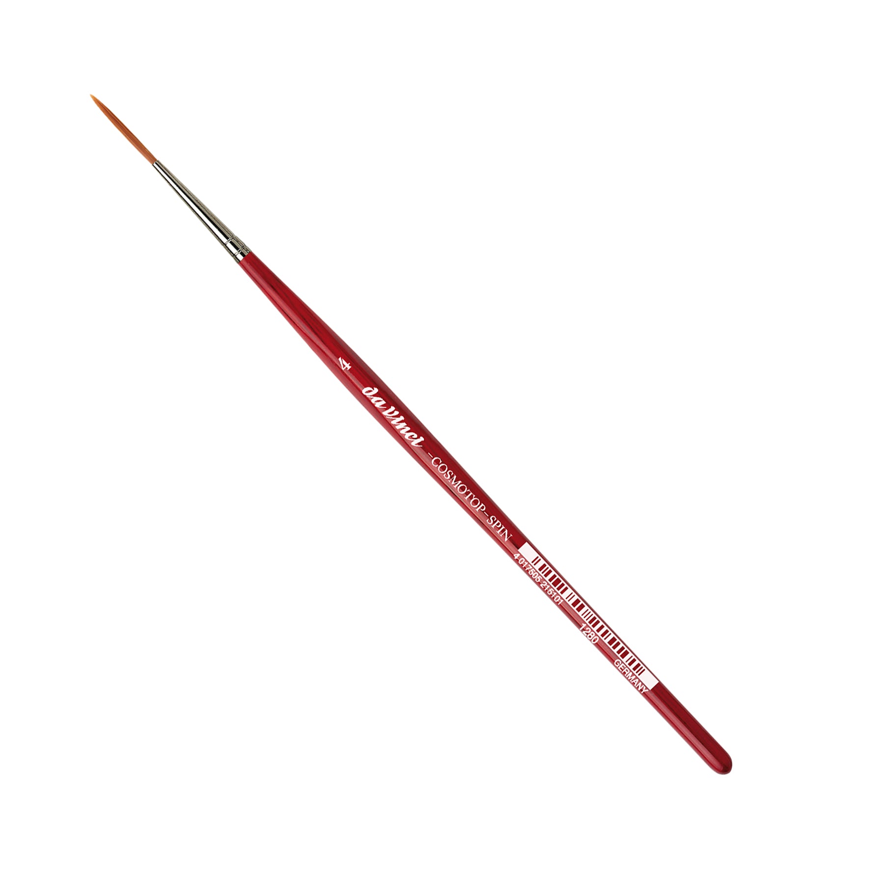 COSMOTOP-SPIN Rigger Brush, Synthetic, Acrylic & Watercolor, Pointed Liner, Series 5880, Size 4