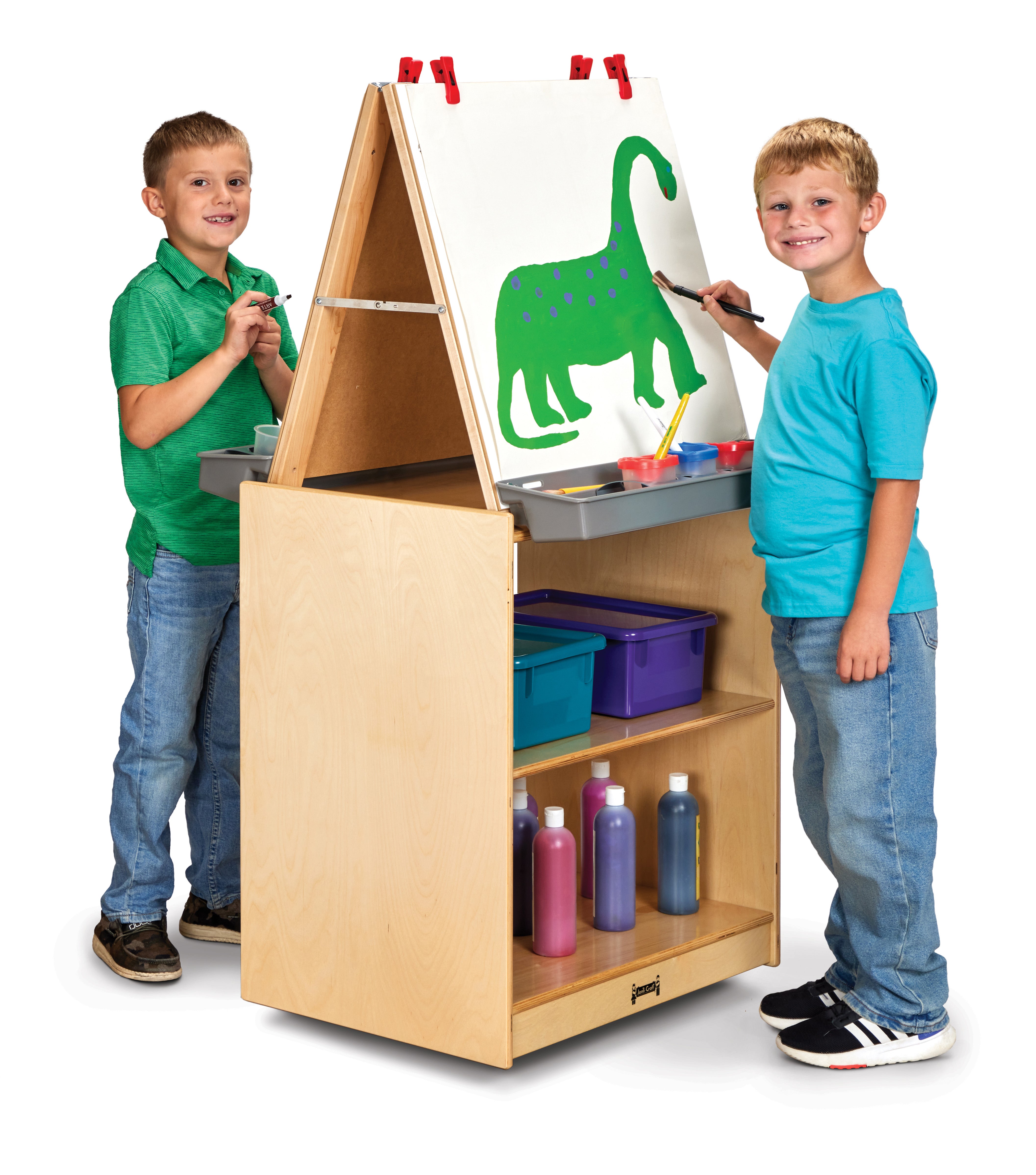 Jonti-Craft® School Age 2 Station Art Center