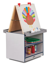 Rainbow Accents® 2 Station Art Center - Navy