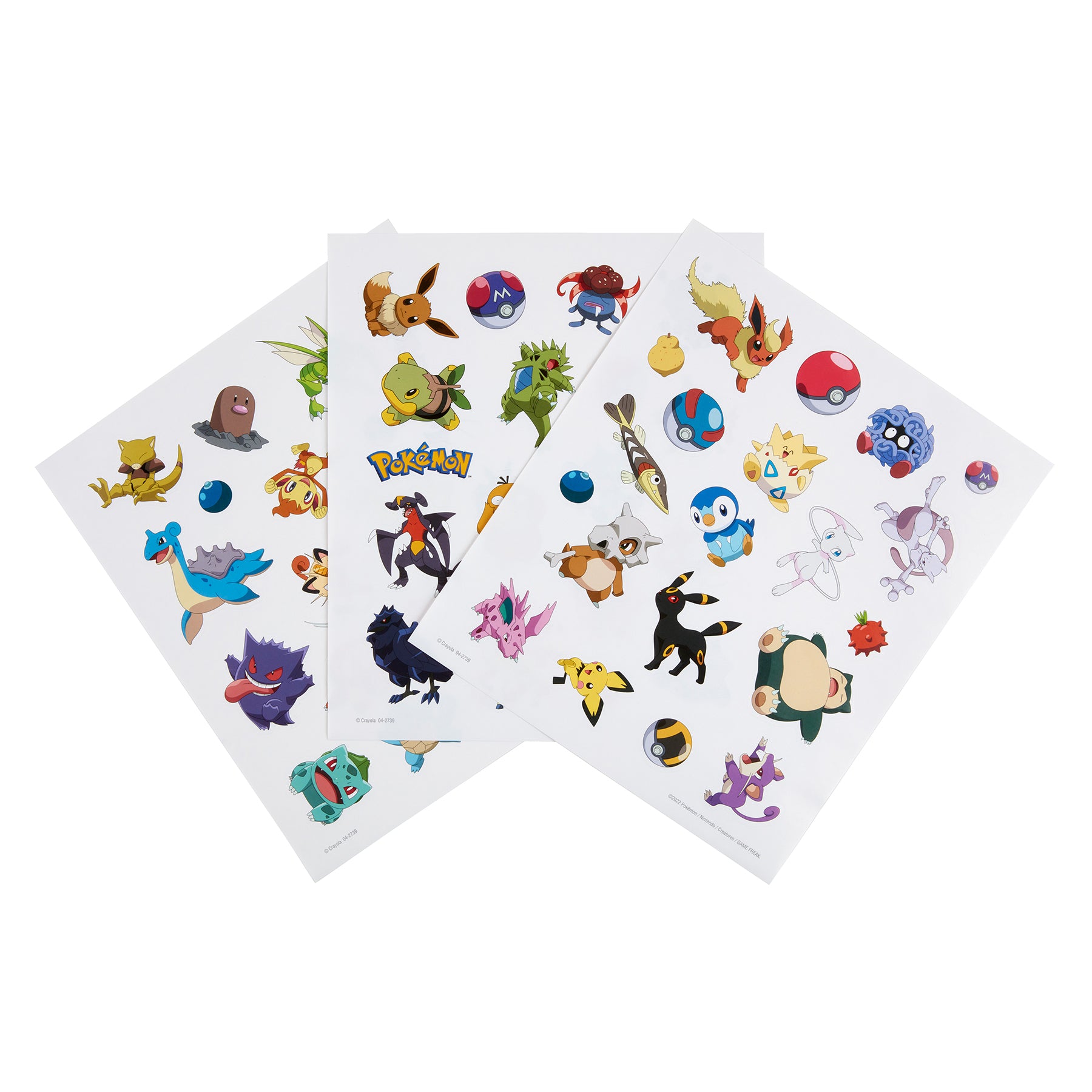 Color & Sticker Activity Set, Pokemon