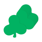 Bright Cutouts - 40 ct., 6" Shamrock, Green