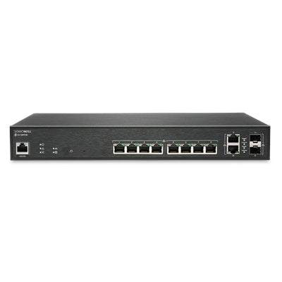SonicWall SWITCH SWS12-10FPOE WITH WIRELESS NETWORK MANAGEMENT ESSENTIAL AND SUPPORT 1YR