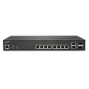 SonicWall SWITCH SWS12-10FPOE WITH WIRELESS NETWORK MANAGEMENT ESSENTIAL AND SUPPORT 3YR