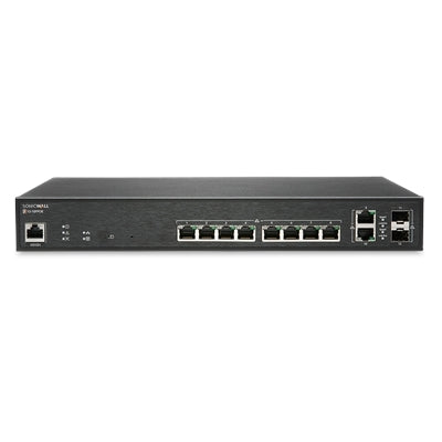 SonicWall SWITCH SWS12-10FPOE WITH WIRELESS NETWORK MANAGEMENT ESSENTIAL AND SUPPORT 3YR