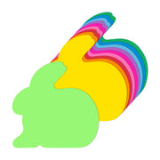 Bright Cutouts - 240 ct., 5" Bunny, Asst'd Colors