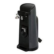 Brentwood J-30B Tall Electric Can Opener with Knife Sharpener & Bottle Opener, Black
