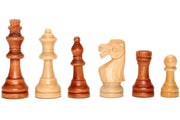 Staunton Wooden Weighted Chess Pieces, 3.75 in. King