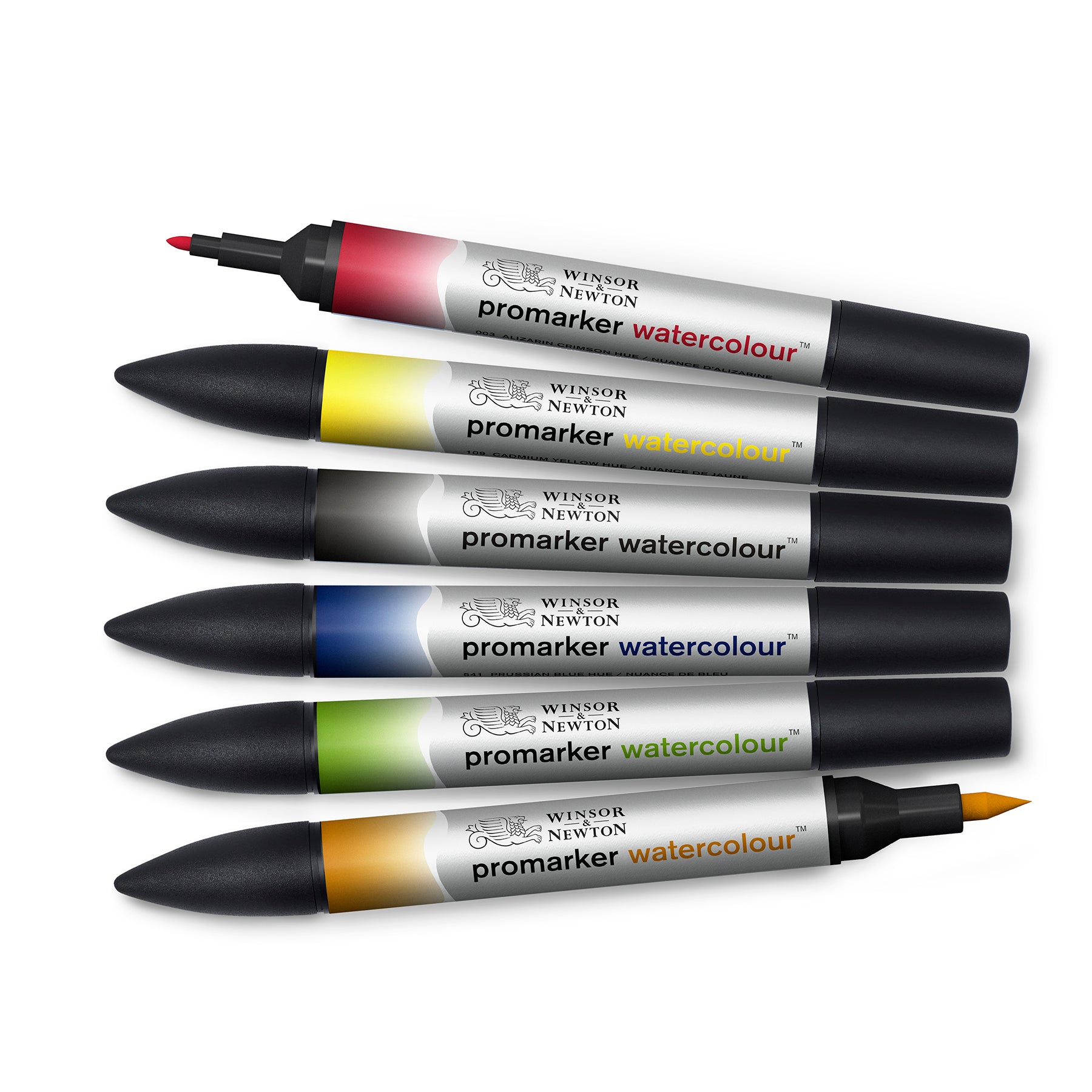 WN ProMarker Watercolour 6 Basic Tones