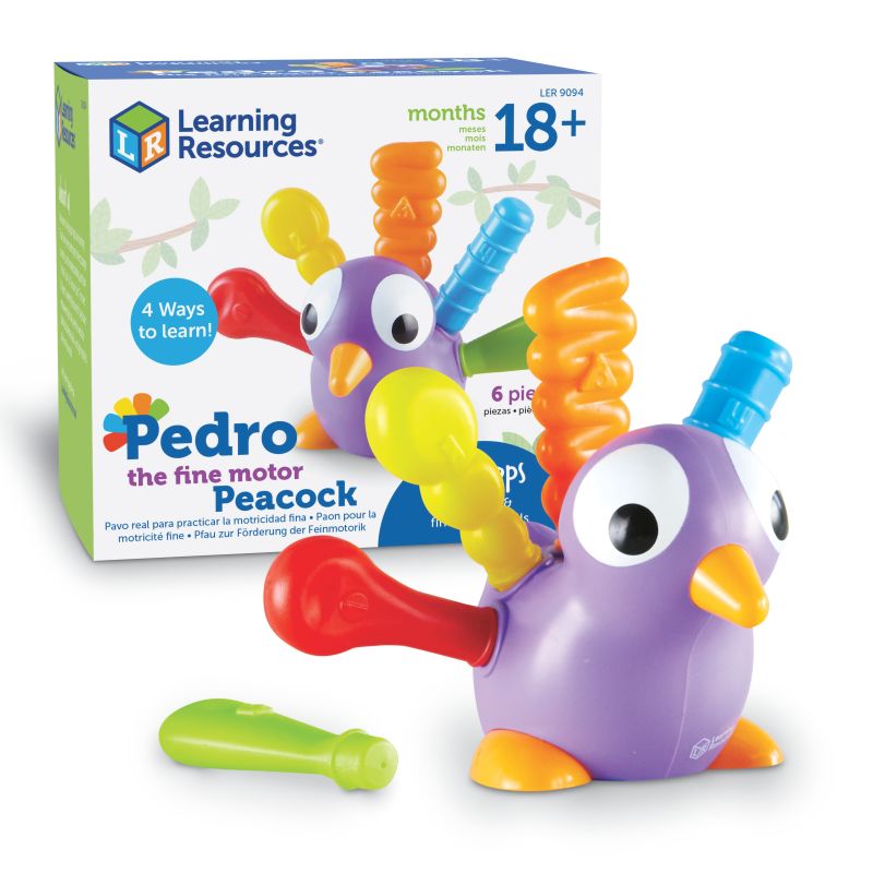 Pedro the Fine Motor Peacock