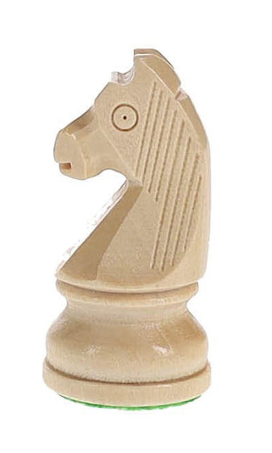 French Staunton Wood Chess Pieces, Weighted with 3 in. King