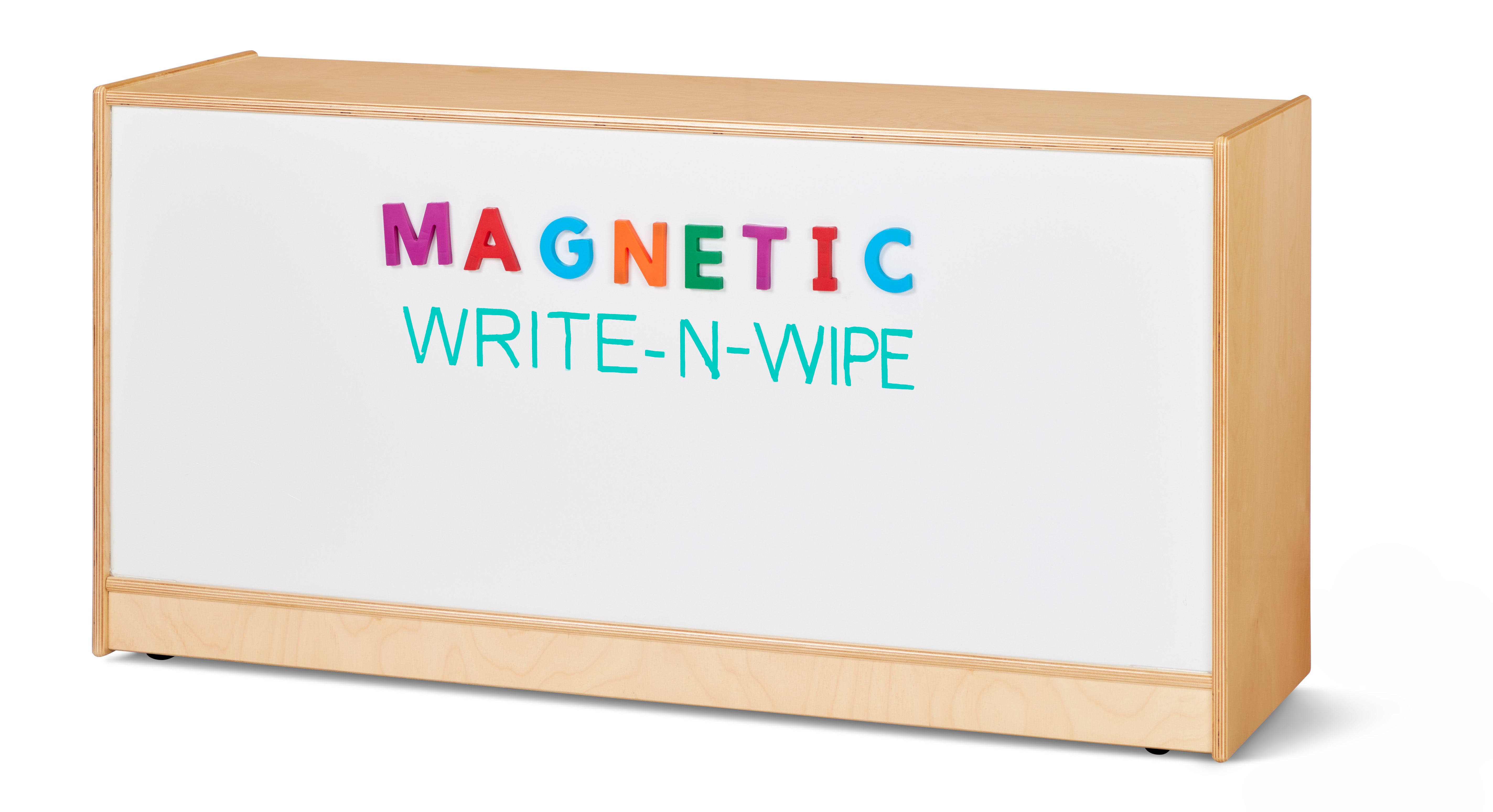 Jonti-Craft® Toddler Single Mobile Storage Unit - Magnetic Write-n-Wipe Back