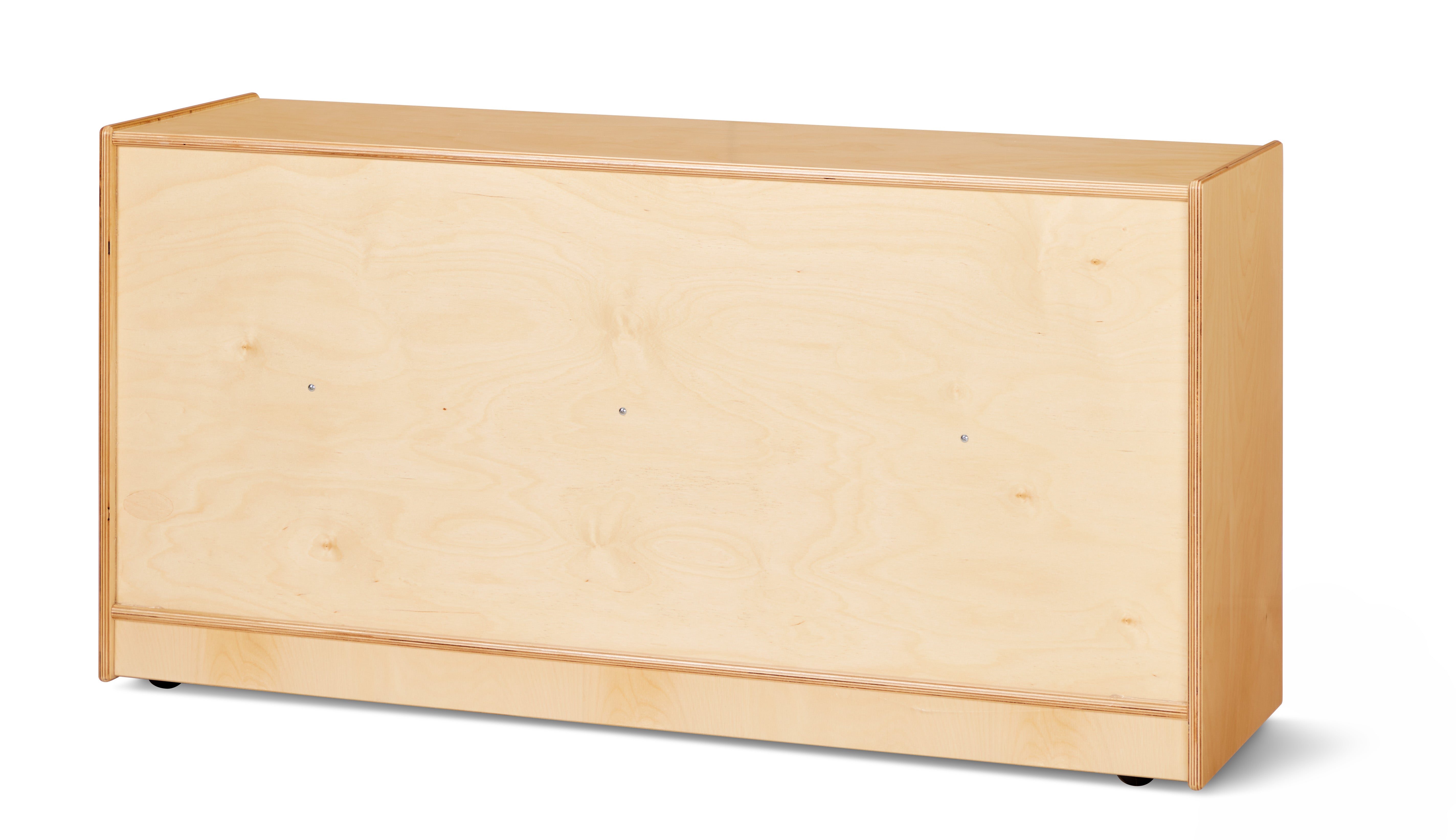 Jonti-Craft® Toddler Adjustable Mobile Straight-Shelf - Plywood Back