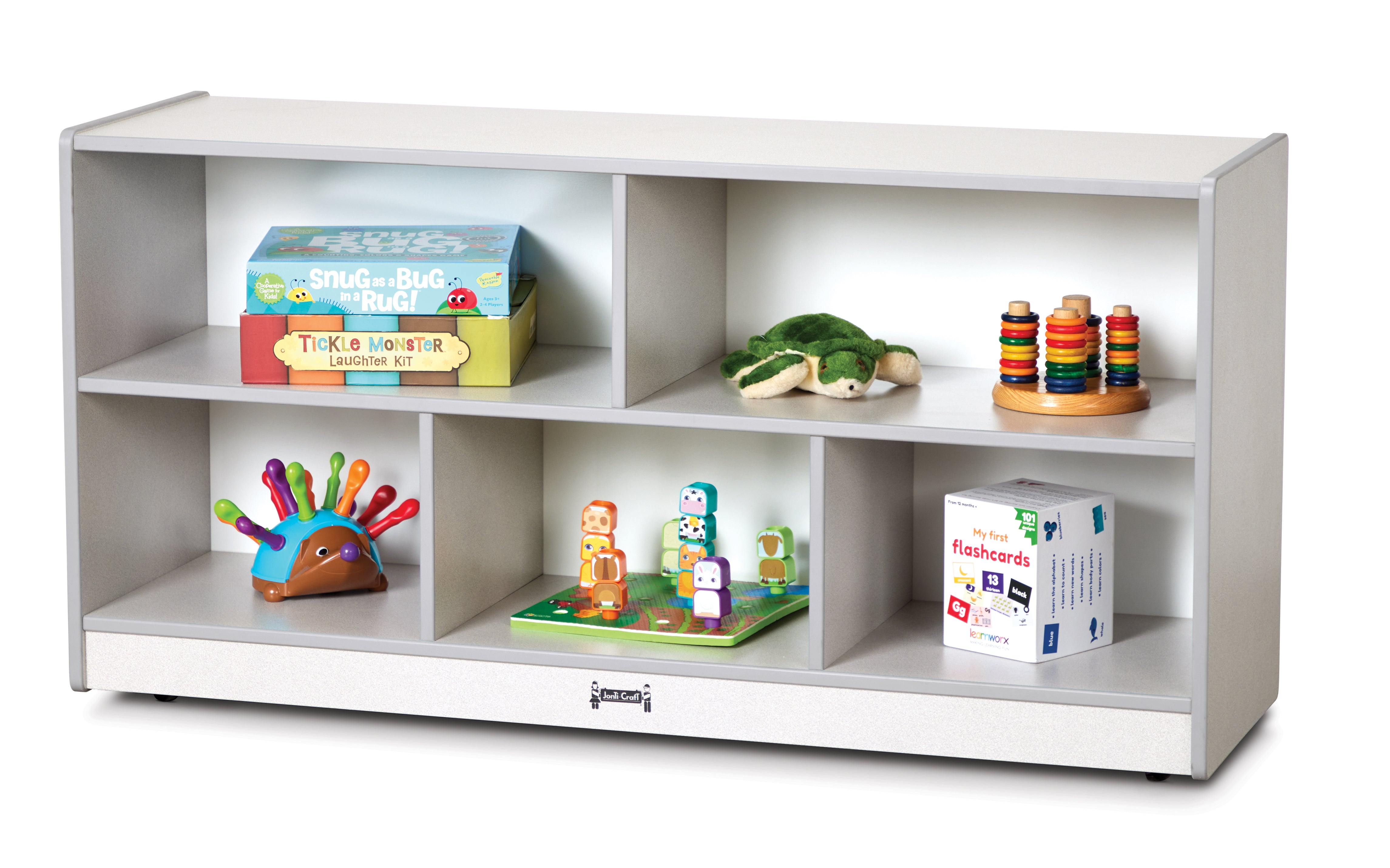 Rainbow Accents® Toddler Single Mobile Storage Unit  - Gray
