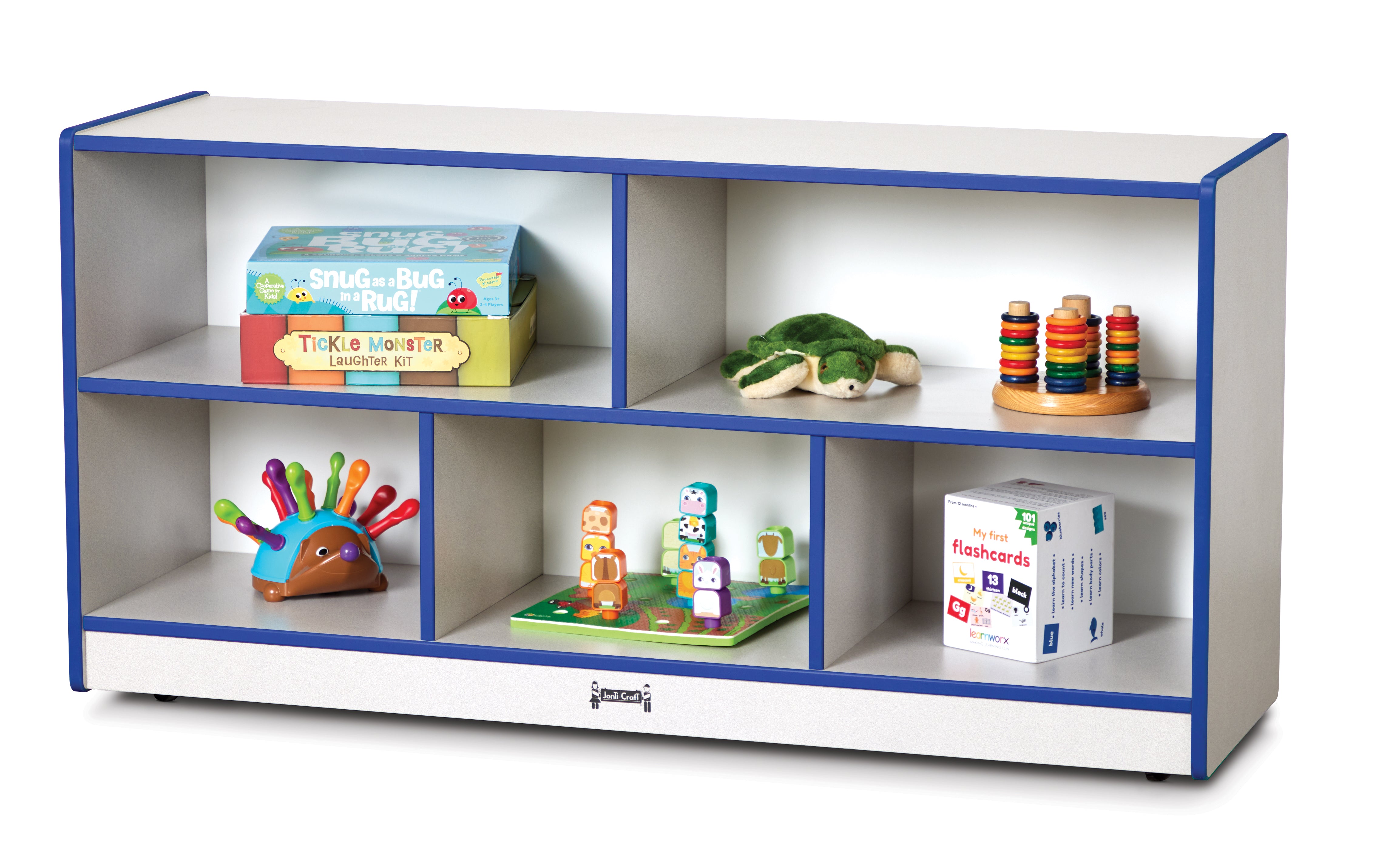 Rainbow Accents® Toddler Single Mobile Storage Unit - Blue