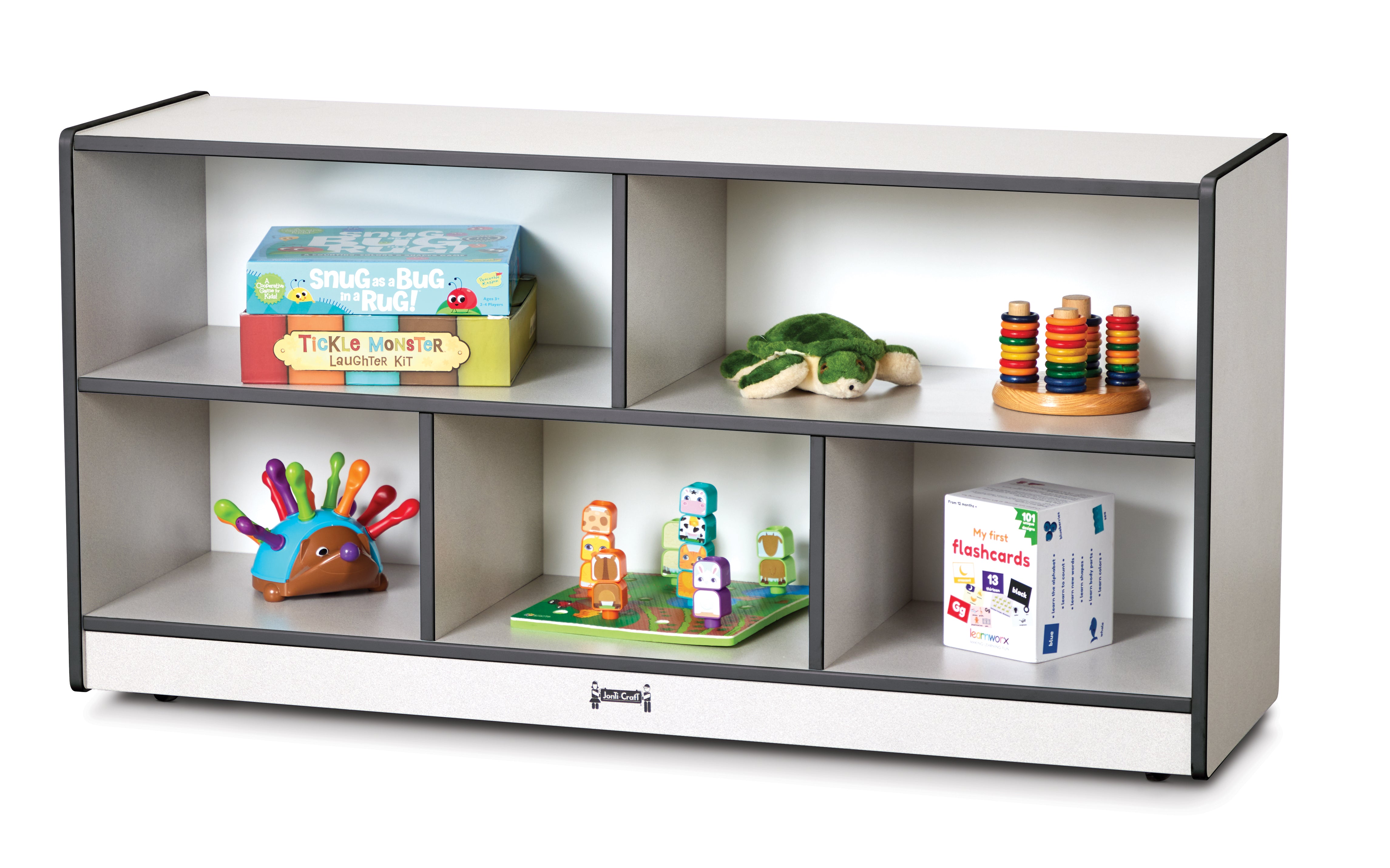 Rainbow Accents® Toddler Single Mobile Storage Unit - Black
