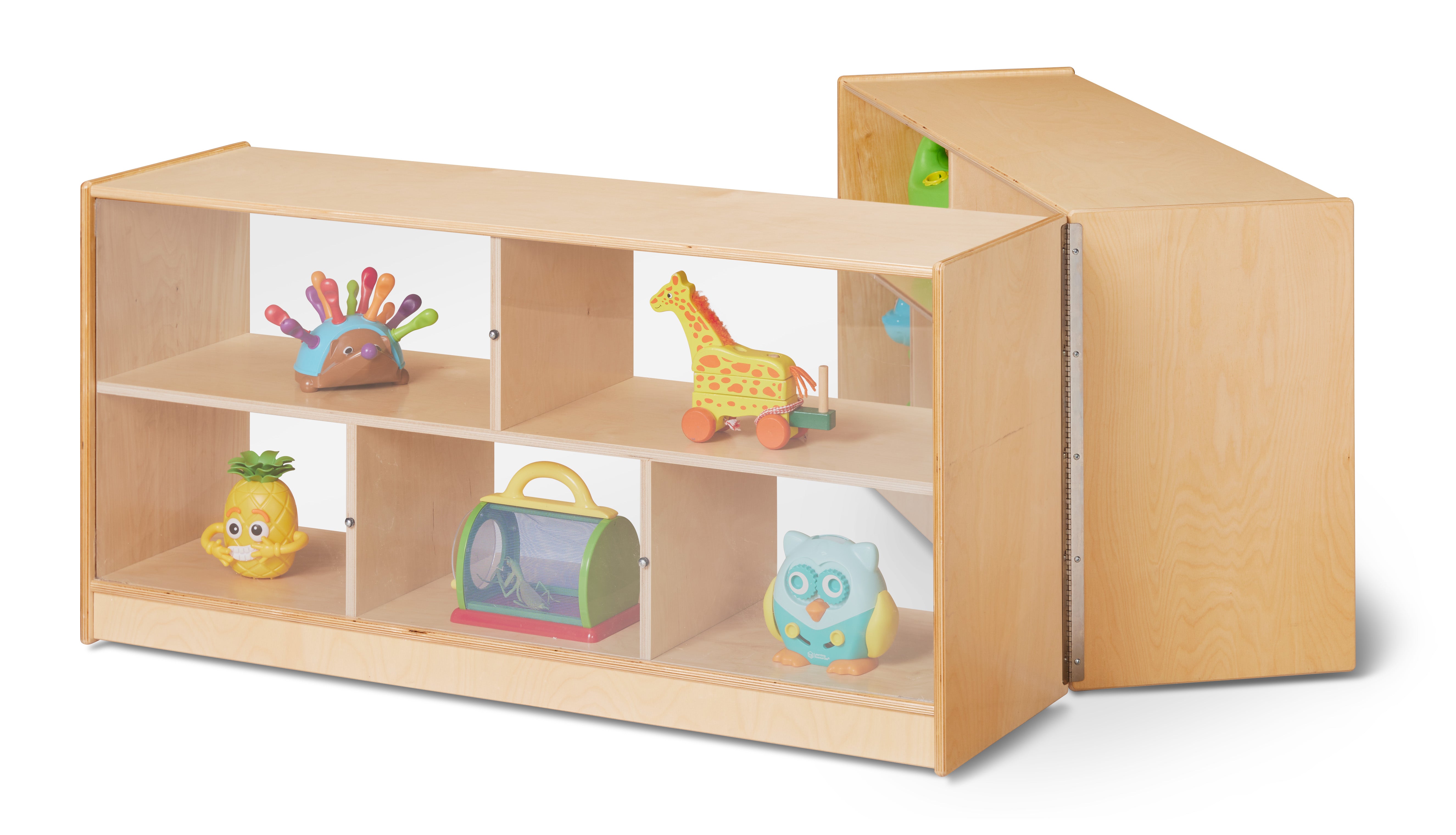 Jonti-Craft® Toddler Mobile Fold-n-Lock - See-Thru Back