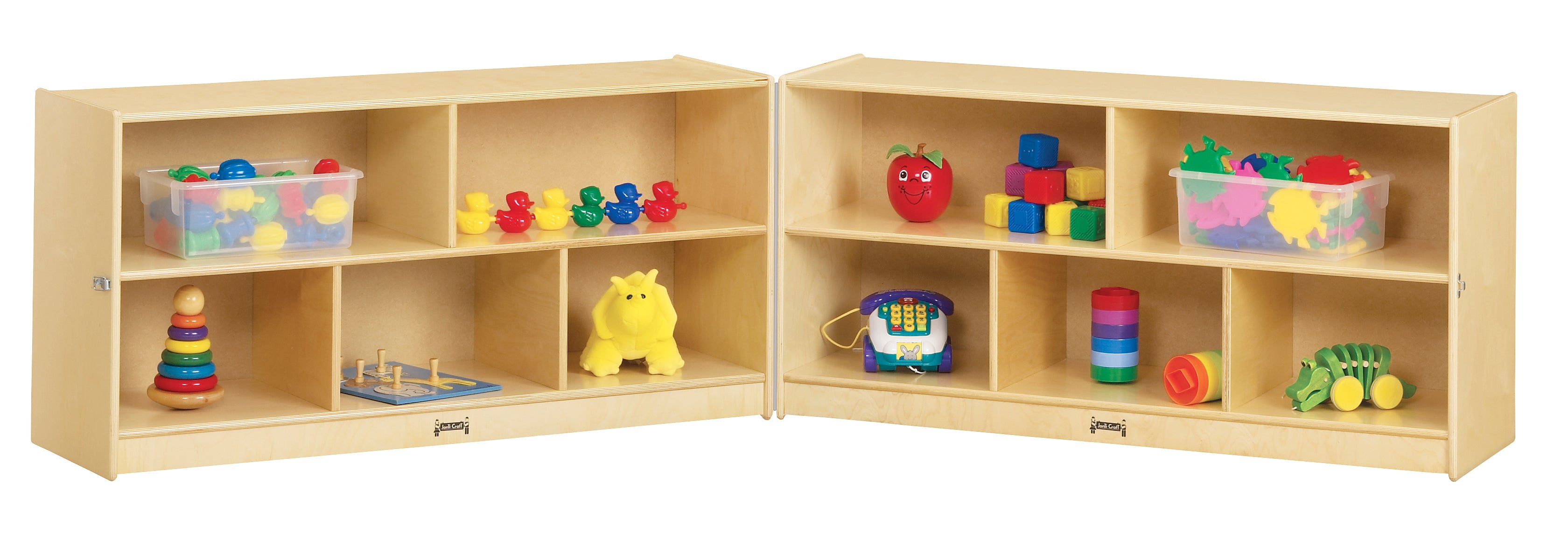 Jonti-Craft® Toddler Mobile Fold-n-Lock - See-Thru Back