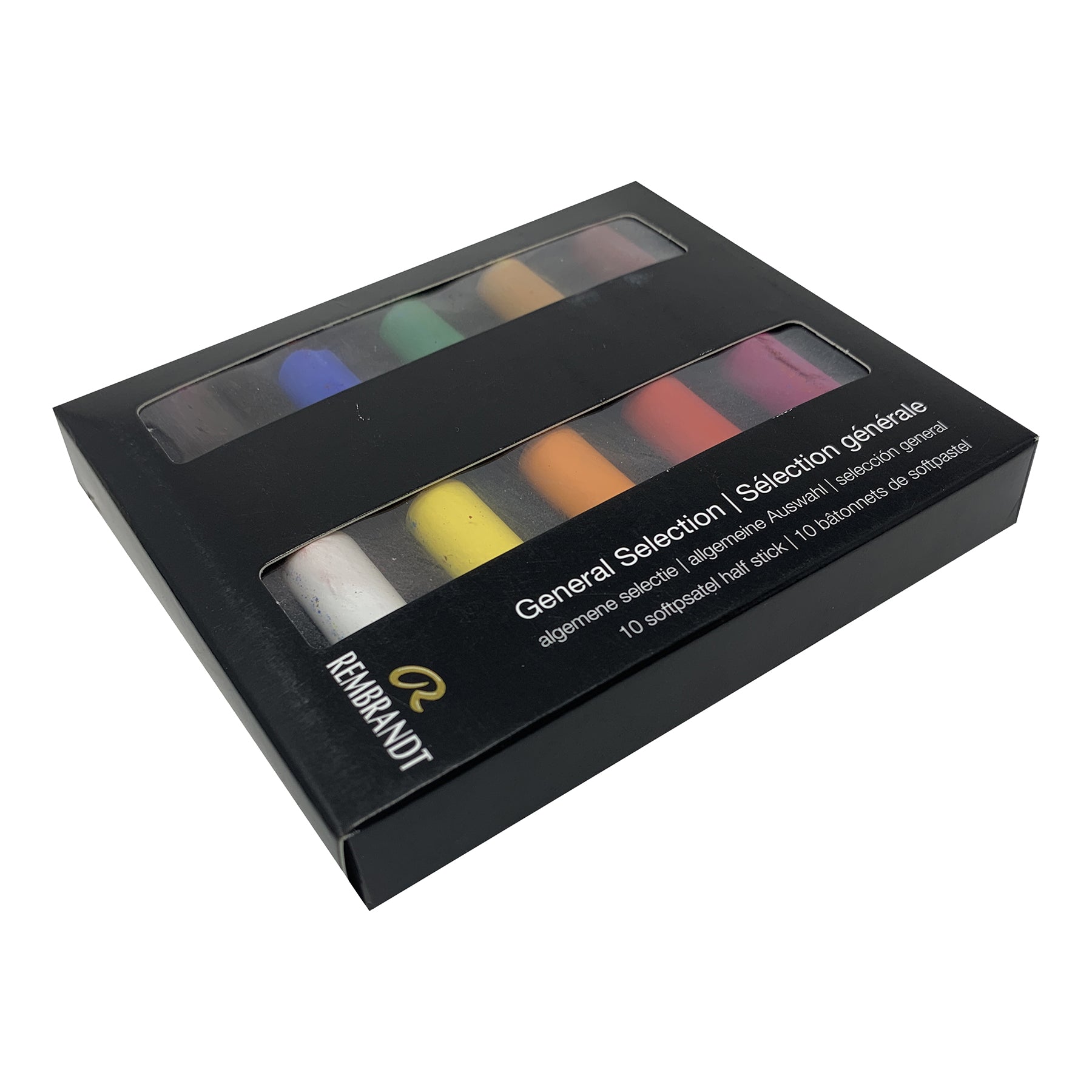 Soft Pastel Micro Sets, 10 Half Sticks, General Selection