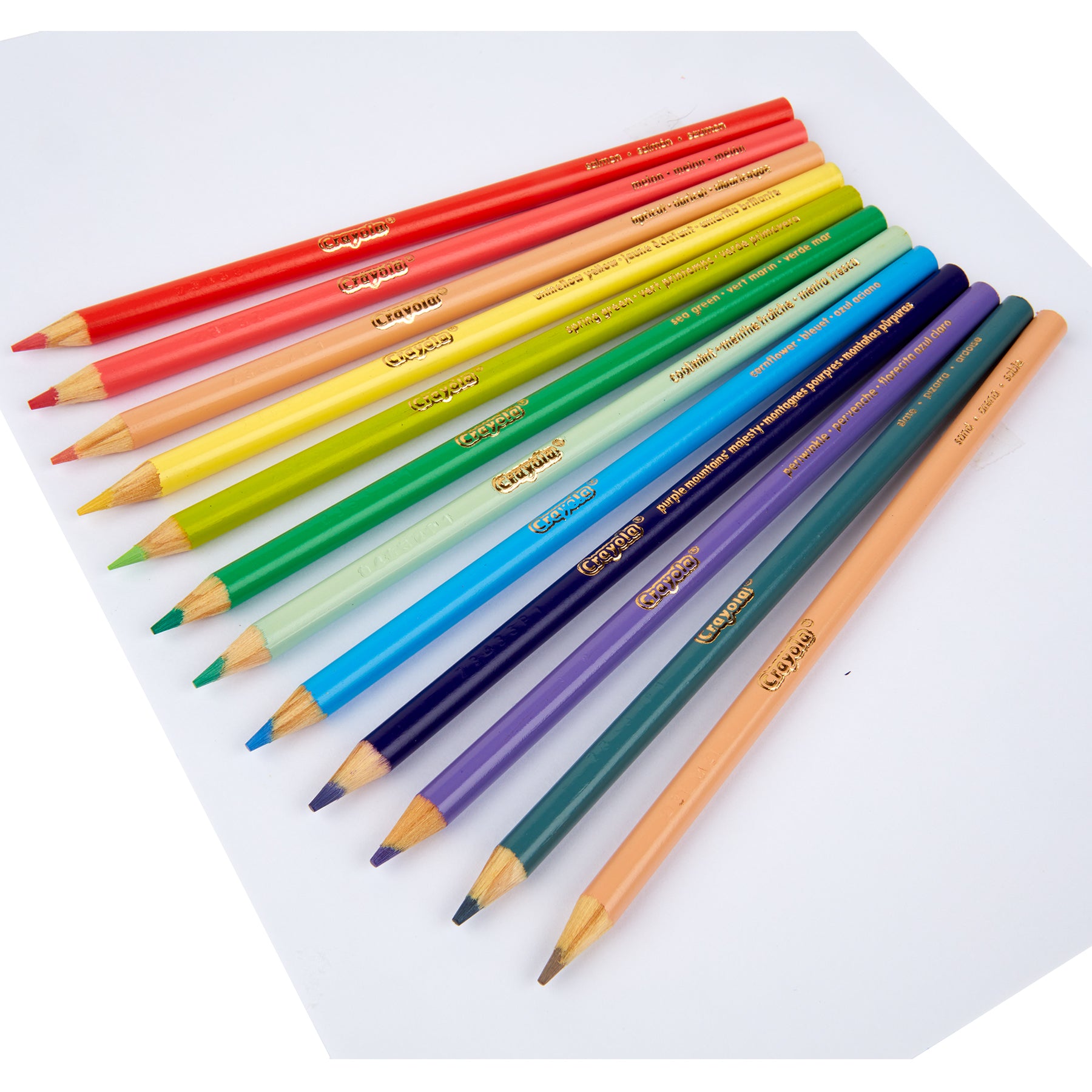 Colored Pencils, Pastel, 12 Count