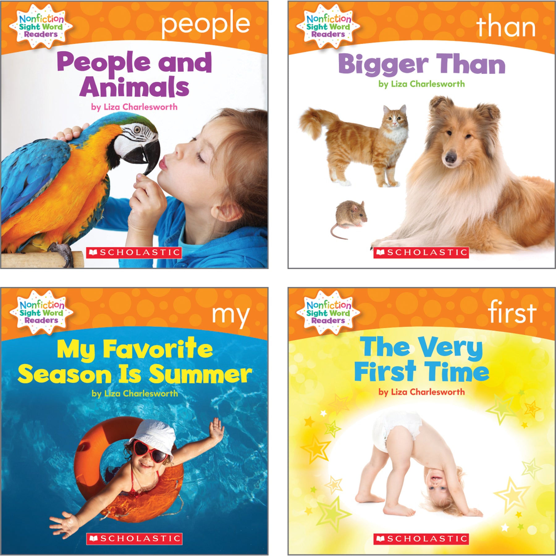 Nonfiction Sight Word Readers Classroom Tub, Level D, 6 Copies of 25 Titles