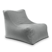 Jaxx Ponce Outdoor Bean Bag Chair - Weather Resistant Patio and Poolside Lounge Seating, Sunbrella Granite