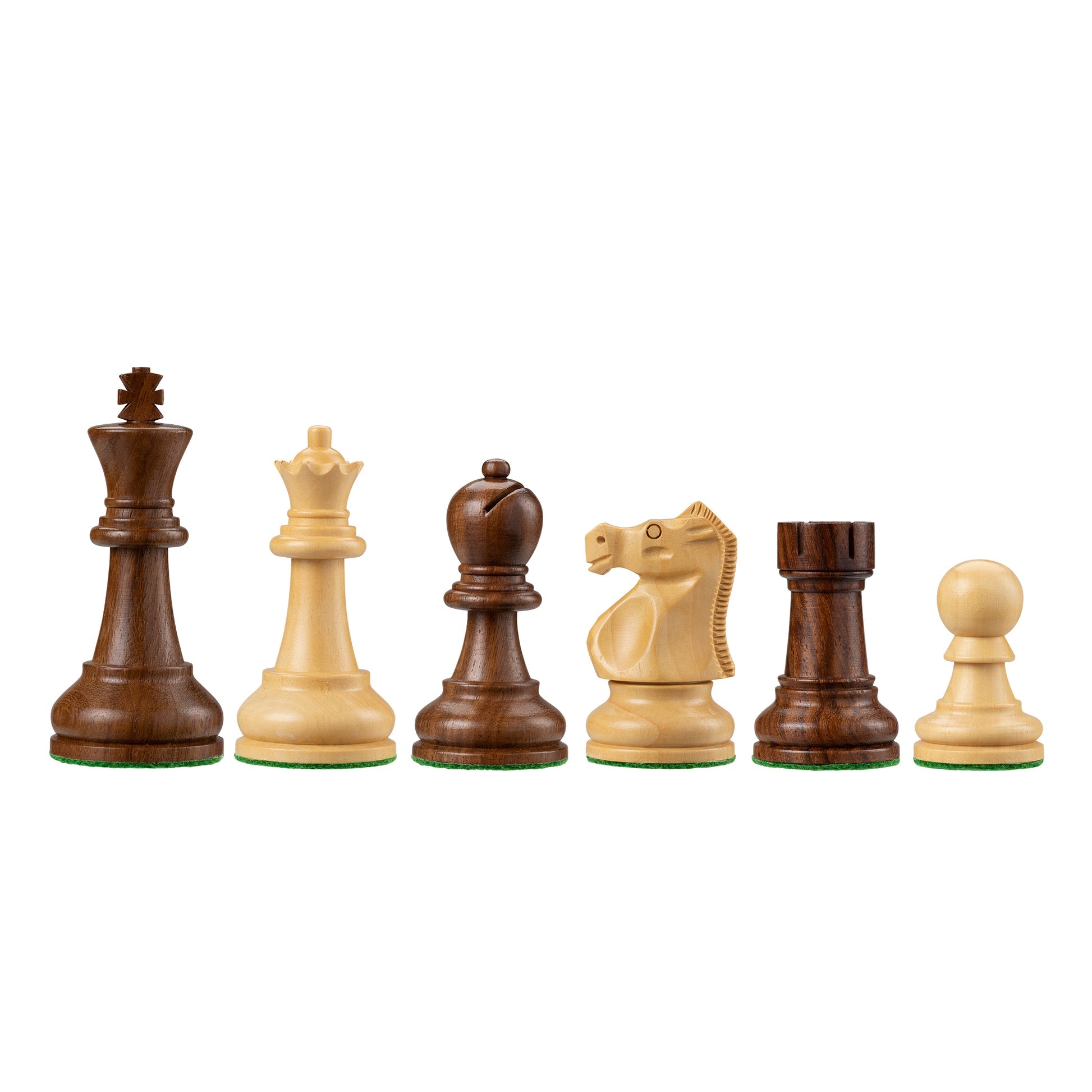 Ultimate Chess Pieces, Acacia and Boxwood 3.75 inch King
