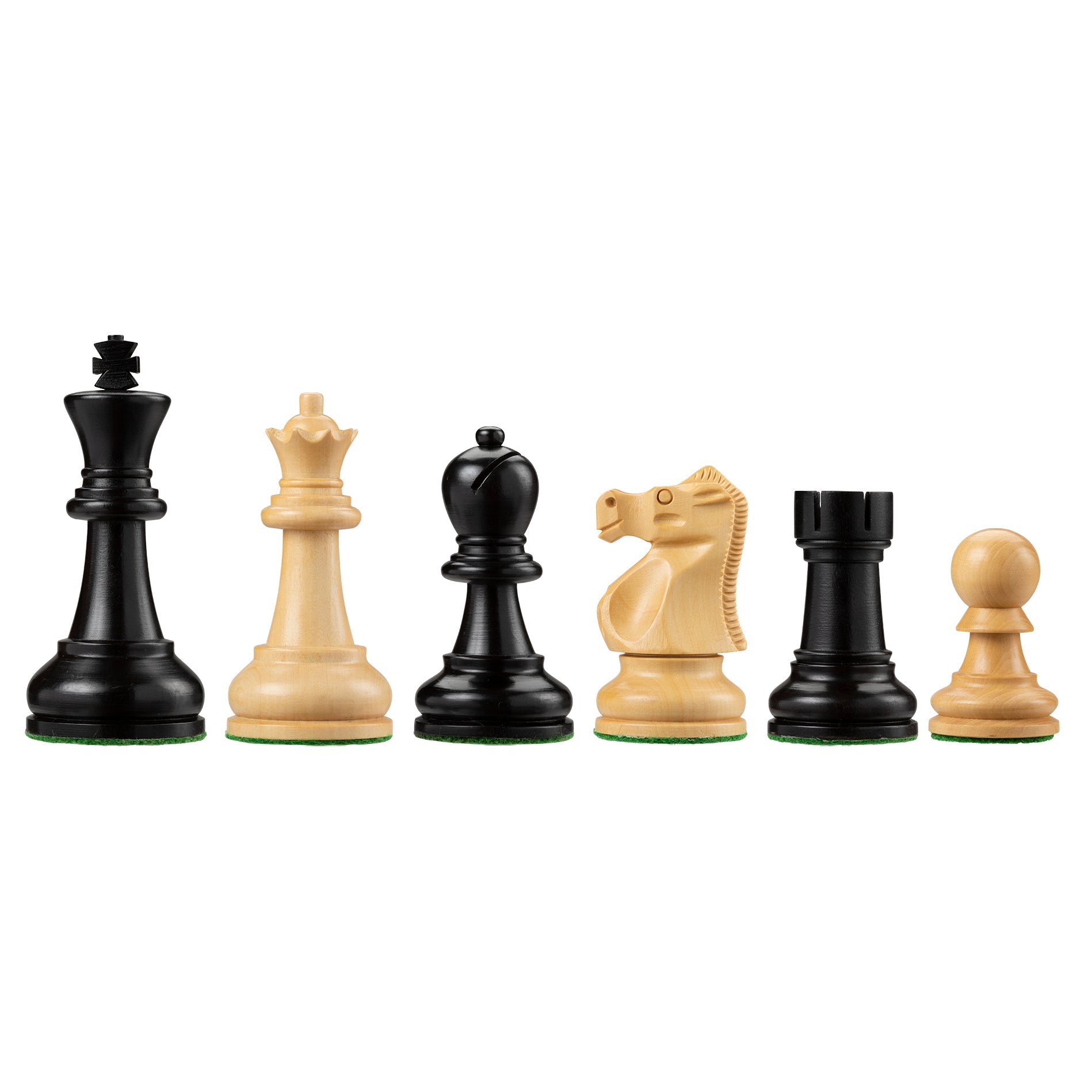 Ultimate Chess Piece, Ebonized and Boxwood, 3.75 inch King